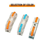 Push-type quick connection terminal, wire splitting