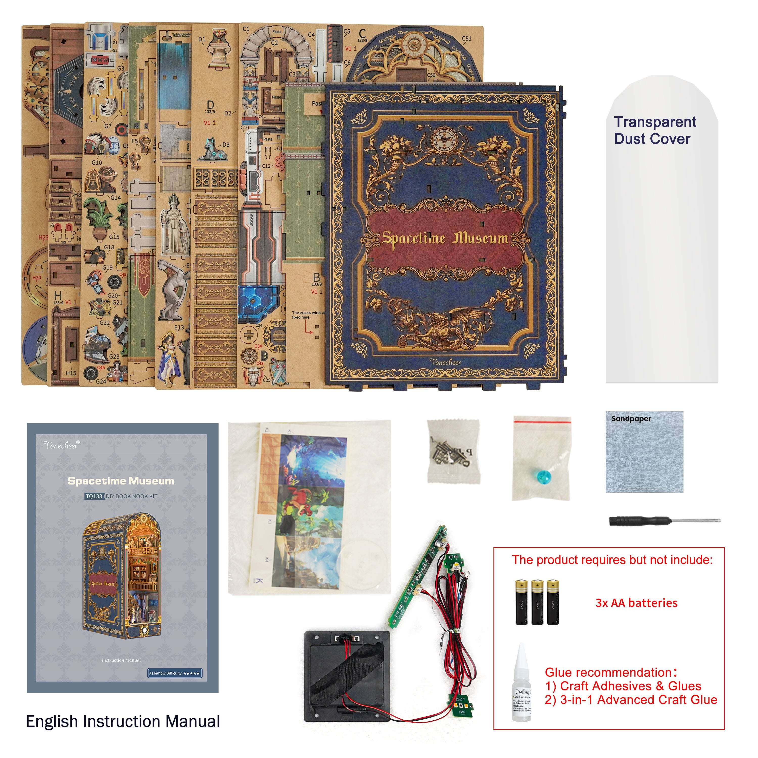 Spacetime Museum DIY Book Nook Kit