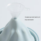 Reusable Silicone Snow Mountain Iceberg Ice Cube Mold with Lid