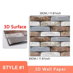 3D Self-adhesive Wall Tiles — Transforms your rooms in an instant into stylish highlights that will impress everyone!