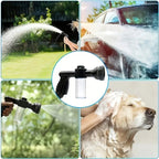 Multifunctional Car Wash Gun – Spray Gun with Microfiber Attachment for Thorough Cleaning