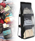 Double-Sided Hanging Storage Bag – Six-Layer Organizer for Handbags