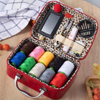 Household Sewing Box Set Mini Suitcase