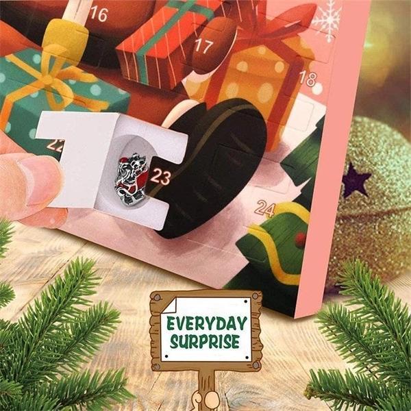 Advent calendar 24 days craft beads blind box Christmas gift bracelet