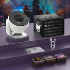 Celestial Dreams: 360° Planetarium Galaxy Projector - Full-room Coverage