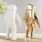 Astronaut Resin Vase in Gold or Silver