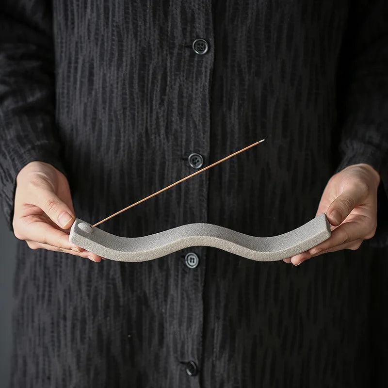 Ceramic Incense Holder - ZenWave