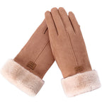 Warm Waterproof Winter Gloves with Touch-Screen Compatibility