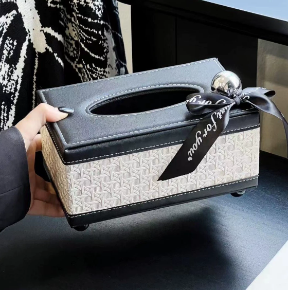 Modèra Premium Leatherite Tissue Case | Stylish and durable tissue organizer for modern spaces