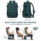 Women's Large Travel Backpack Waterproof Hiking Backpack