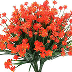 Artificial flowers outdoors