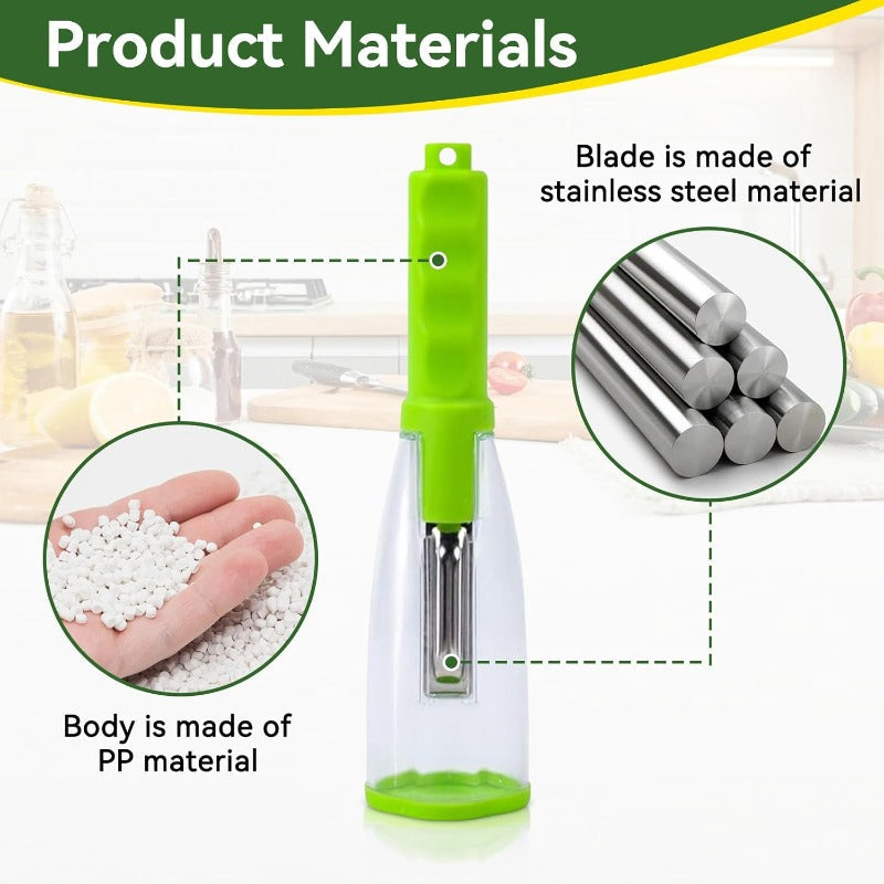 Vegetable Peeler with Container