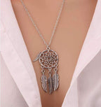 Fashion Retro Women Chain Necklace Silver