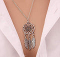 Fashion Retro Women Chain Necklace Silver