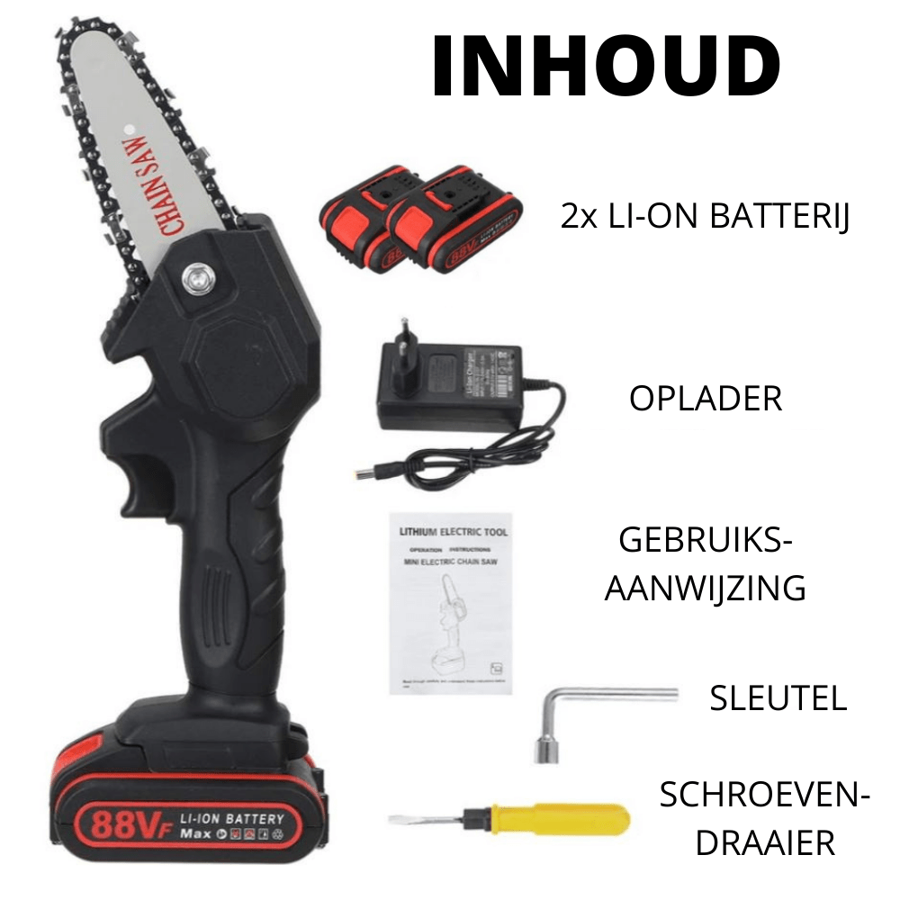 CHAINCUT PRO – Electric cordless chainsaw for fast & efficient work