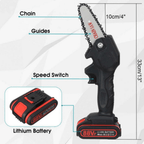 CHAINCUT PRO – Electric cordless chainsaw for fast & efficient work
