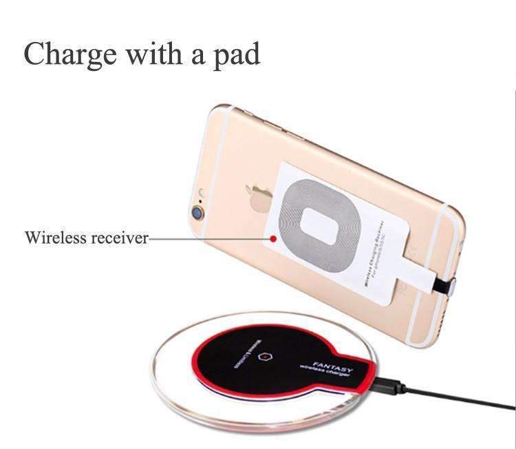 Crystal Charger Station - YES, YOU CAN...Charge Your iPhone Wirelessly!