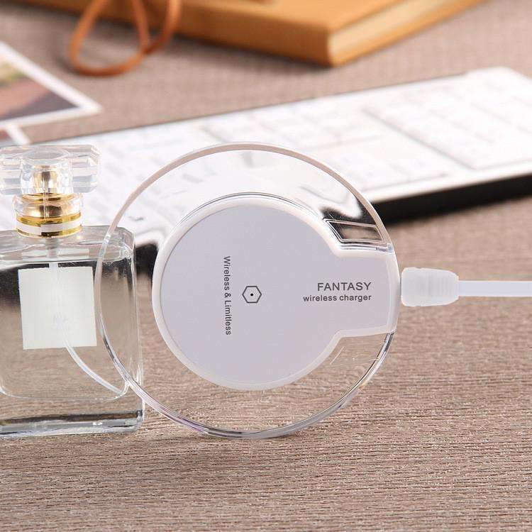 Crystal Charger Station - YES, YOU CAN...Charge Your iPhone Wirelessly!