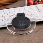 Crystal Charger Station - YES, YOU CAN...Charge Your iPhone Wirelessly!