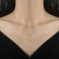 Charming Butterfly Diamond Dazzle Necklace
