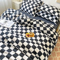 Checked Bedding Set