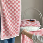 Checkerboard Plus Towel Collection