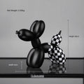Checked Balloon Dog