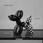 Checked Balloon Dog