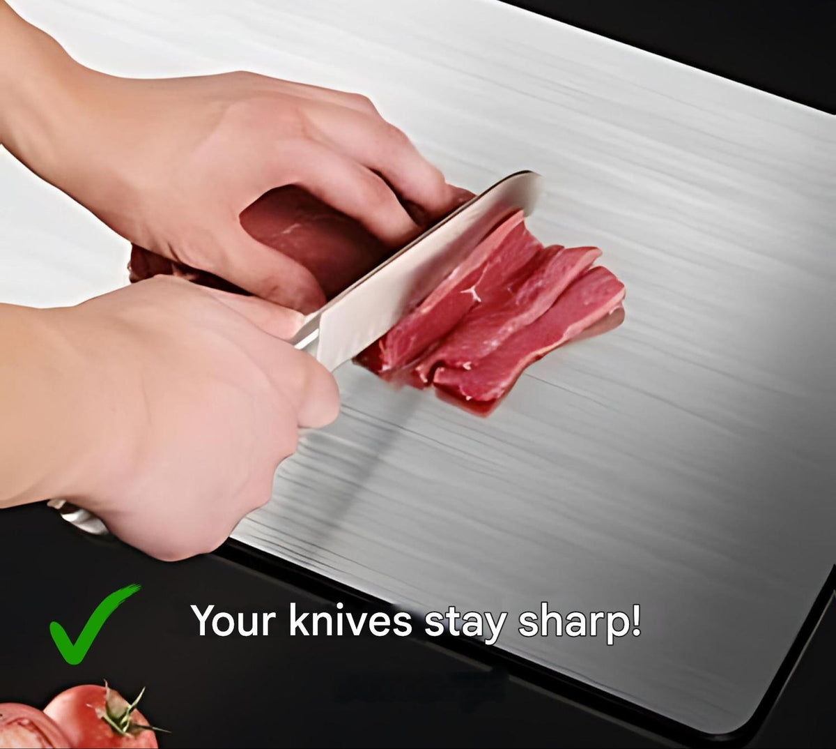ChefGuard Stainless Steel Cutting Board