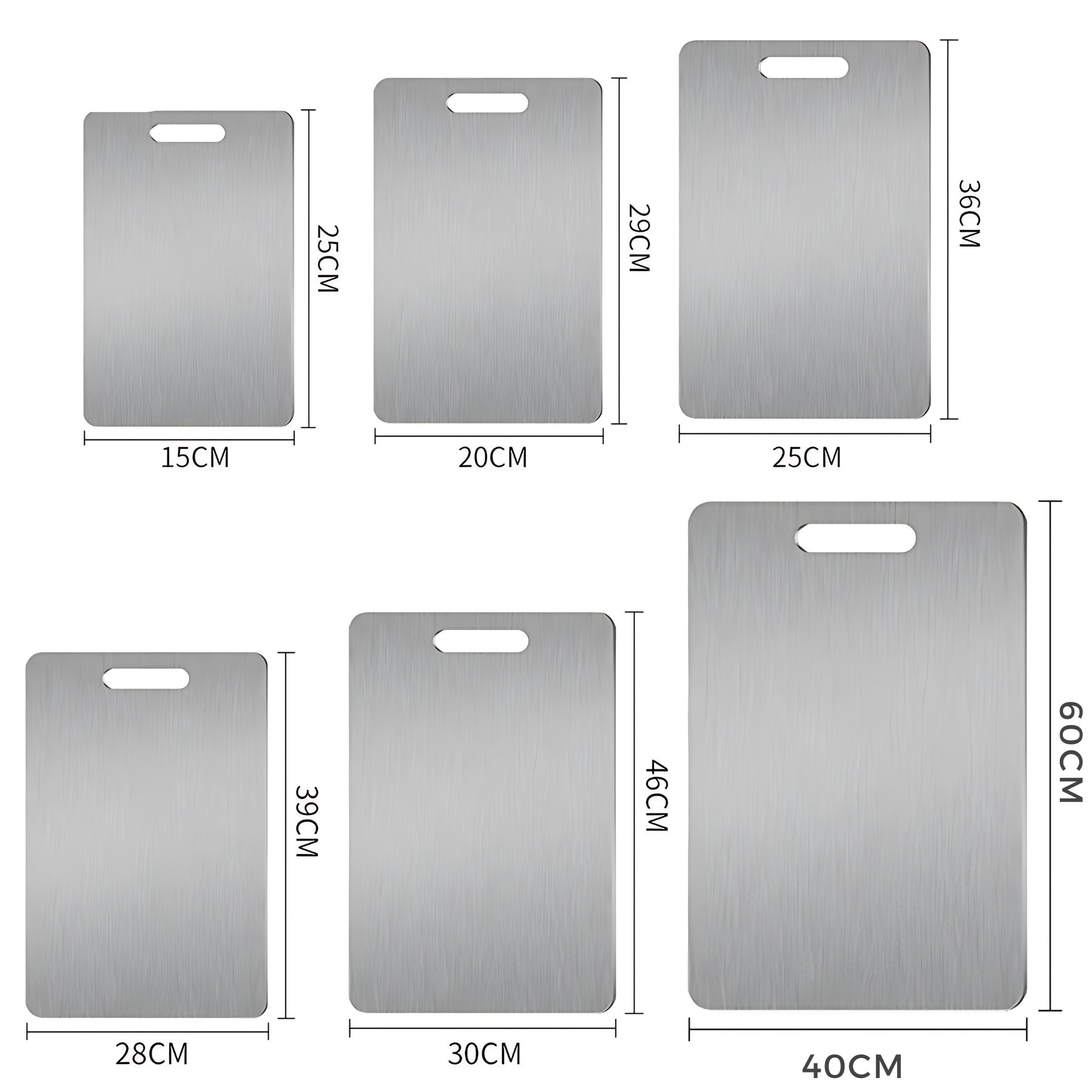 ChefGuard Stainless Steel Cutting Board