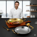 CHEFSTEEL – Hammered Stainless Steel Pot for Sauces, Pans & Versatile Cooking