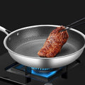 ChefSteel Pan – Stainless Steel Non-Stick Frying Pan for Effortless Cooking