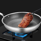 ChefSteel Pan – Stainless Steel Non-Stick Frying Pan for Effortless Cooking