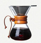 Chemex Coffee Pot with Hario V60 Dripper Set – Precision Brewing with Style
