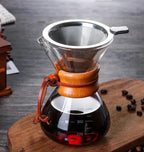Chemex Coffee Pot with Hario V60 Dripper Set – Precision Brewing with Style