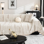 CHENILUX – Elegant Chenille Sofa Cover for Protection & Style