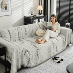 CHENILUX – Elegant Chenille Sofa Cover for Protection & Style