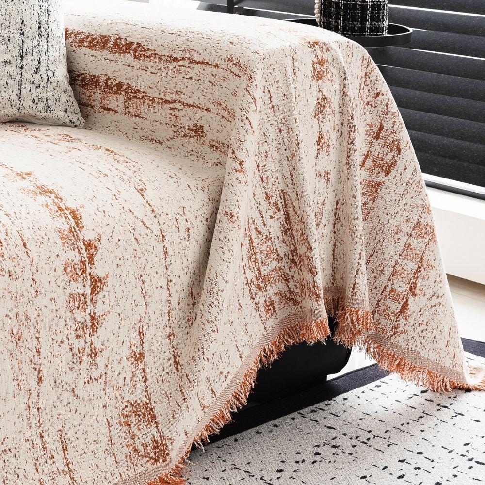 CHENILUX – Elegant Chenille Sofa Cover for Protection & Style