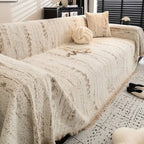 CHENILUX – Elegant Chenille Sofa Cover for Protection & Style
