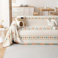 Bohemian Tassel Sofa Cover Cotton Blend
