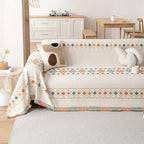 Bohemian Tassel Sofa Cover Cotton Blend
