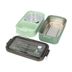 Leak-Proof Lunch Box with Soup Bowl | BPA-Free Bento Box | Portable Food Container for Adults & Kids