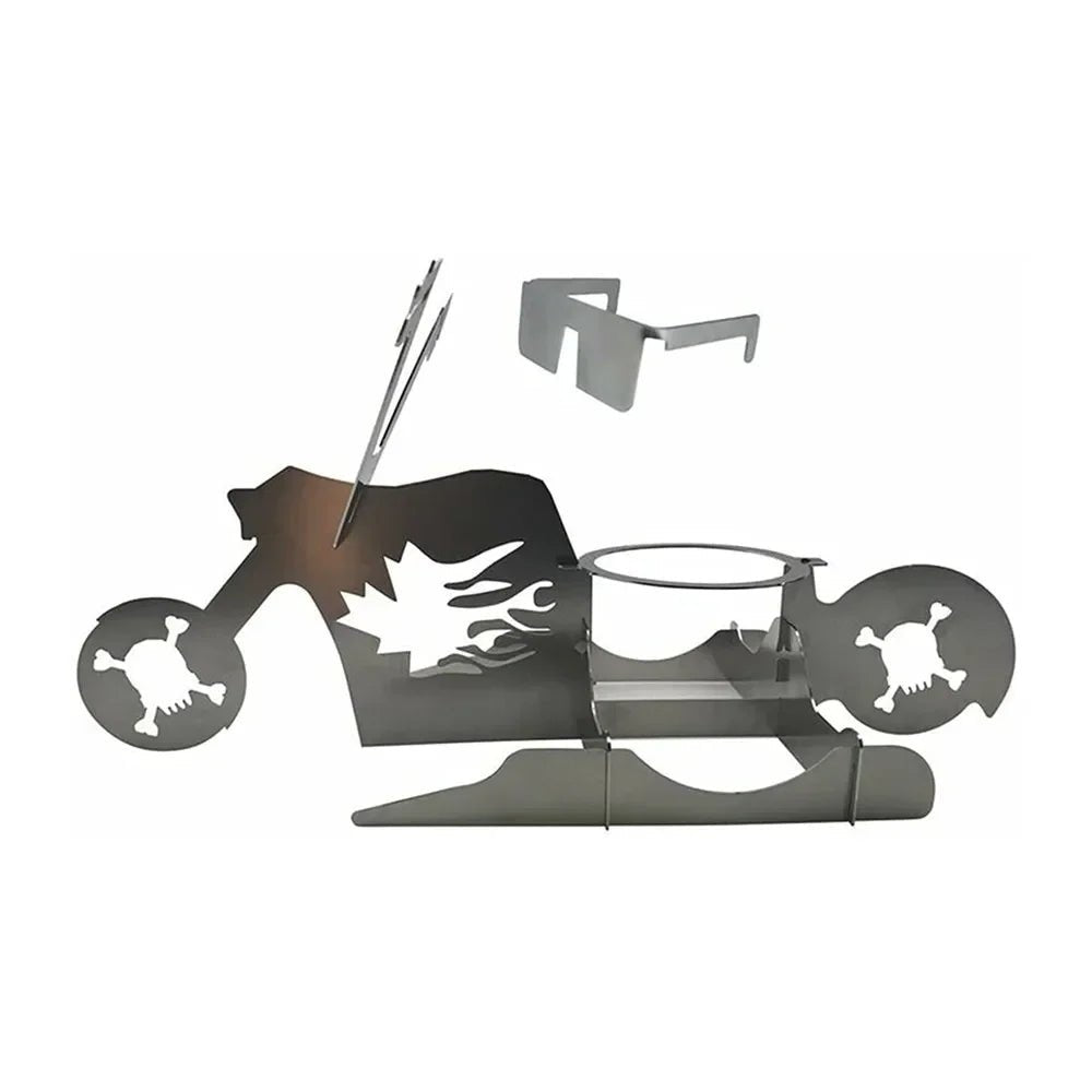 CHICKEN GRILL STAND – Stainless Steel BBQ Rack with Beer Can Holder