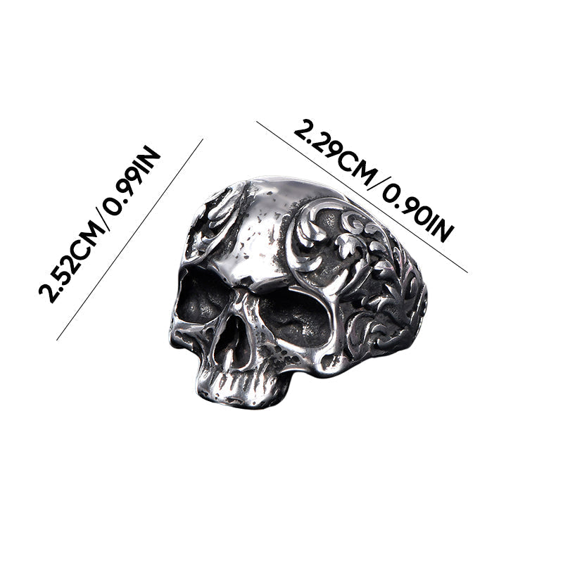 Punk Style Titan Skull Ring