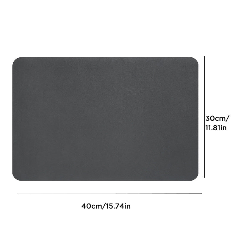 Kitchen superabsorbent drying mat