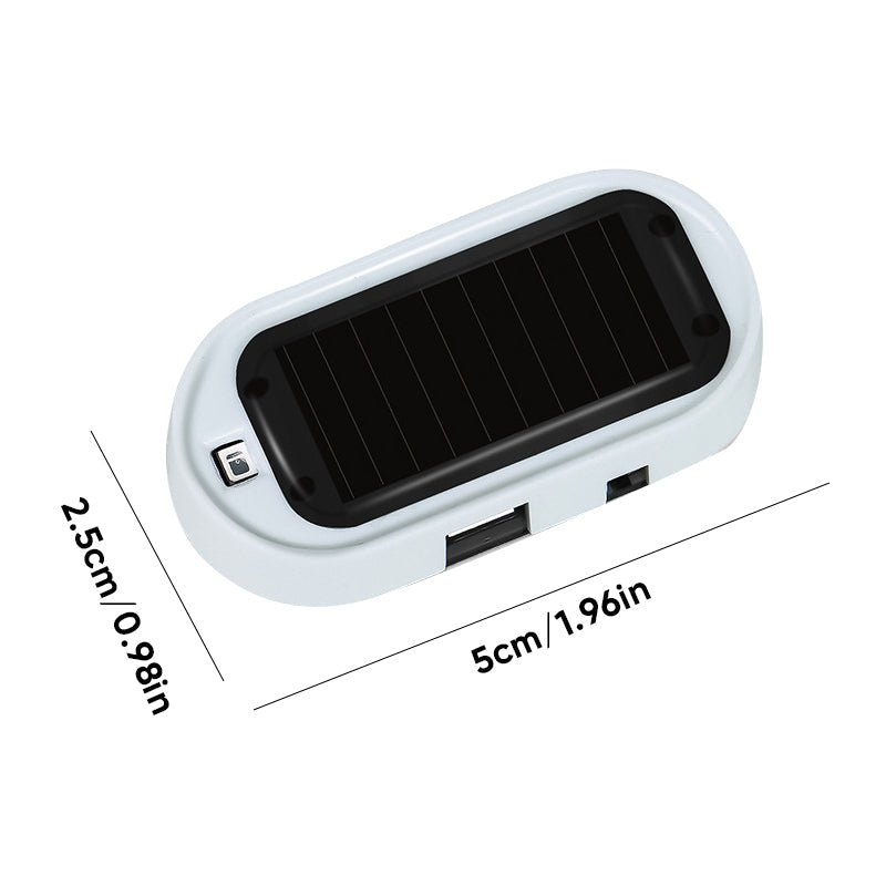 Solar LED Flash Car Alarm Simulator