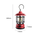 Portable multifunctional outdoor camping lamp