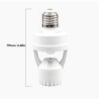 E27 Screw Sensor Lamp Head
