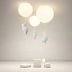 Children's Ceiling Lamp with Bear and Balloon - CloudBear
