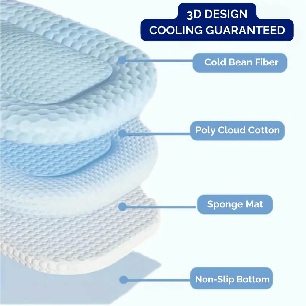 ChillPaws - Cooling Dog Bed